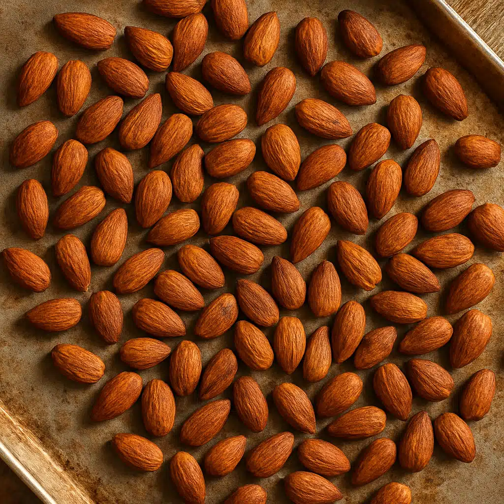 Moroccan Sweet Almond Paste Made With Honey And Argan Oil 9 Toast almonds for sweet almond paste with honey and argan oil