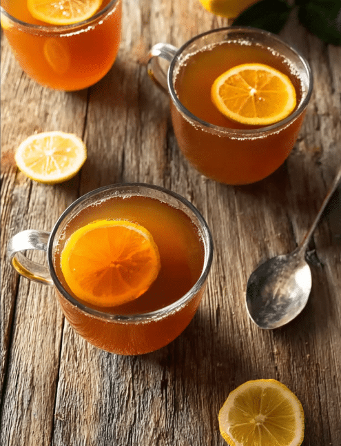 Costa Rican Tea Recipe with Lemon and Herbal Blend