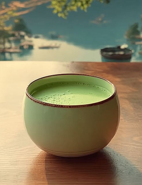 Japanese Mounjaro recipe detox drink in a ceramic mug