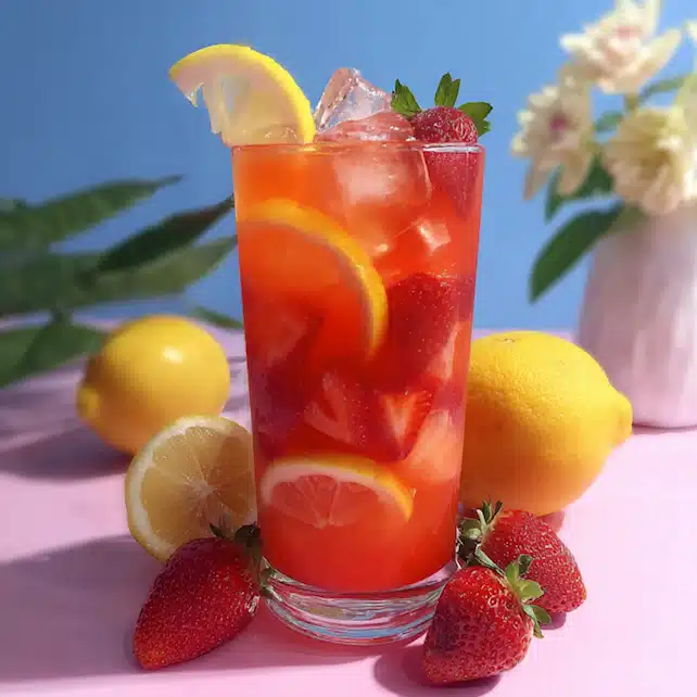 The Best Strawberry Mango Lemonade for Summer (Easy + Healthy!)