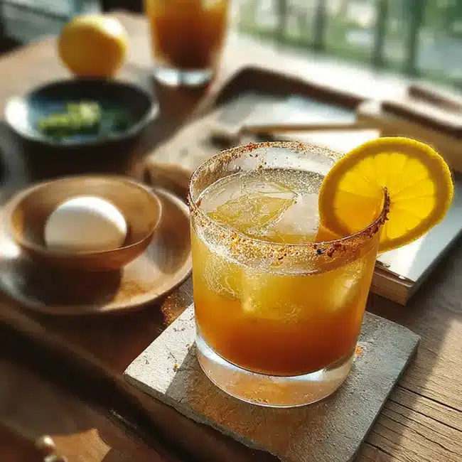 cortisol cocktail for weight loss with orange juice and salt
