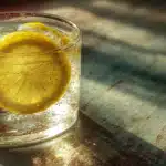 Dr. Mark Hyman gelatin recipe weight loss drink in a glass cup