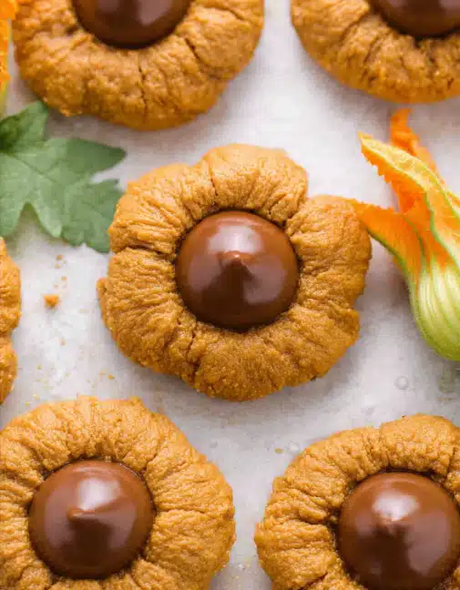 healthy pumpkin blossoms cookies