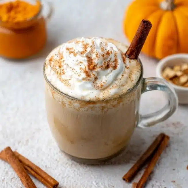 Pumpkin spice latte recipe with real pumpkin