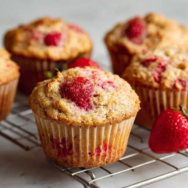 Strawberry Protein Muffins: The Best High-Protein Treat For Busy Mornings