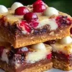 Christmas bars best dessert with chocolate and marshmallows