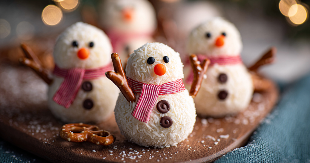 Coconut Snowmen: Easy No-Bake Christmas Treats Everyone Will Love