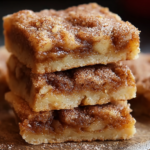 delicious apple snickerdoodle bars to satisfy your sweet tooth