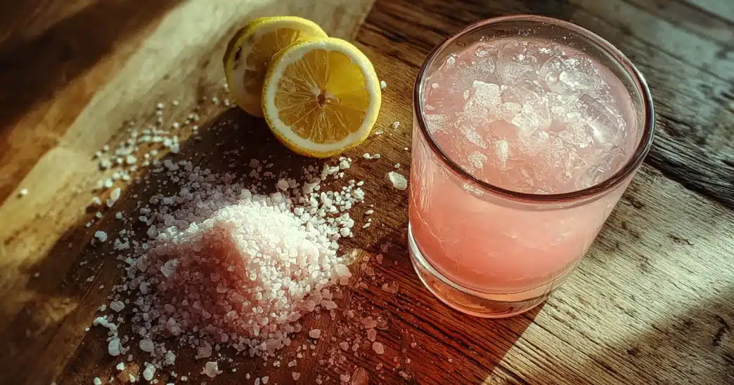 Dr Ananya Pink Salt Trick morning drink with Himalayan salt