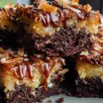 easy samoa brownies delicious dessert recipe with caramel and coconut