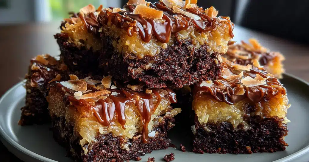 Easy Samoa Brownies Delicious Dessert Recipe That Melts in Your Mouth