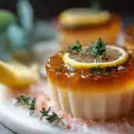 Gelatin and Mounjaro Recipe: A Quick Functional Treat for Diet Success 3 Gelatin and mounjaro recipe lemon and pink salt dessert