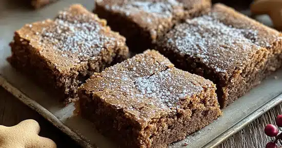 Gingerbread Brownies: The Ultimate Holiday Dessert You’ll Crave All Year