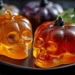 Halloween Gelatin Trick: Easy Spooky Recipe That Will Wow Guests 4 halloween gelatin trick orange skull gelatin dessert