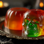Halloween Jello Trick, The Ultimate Family-Friendly Recipe for Spooky Parties 5 Halloween Jello Trick spooky gelatin desserts on table