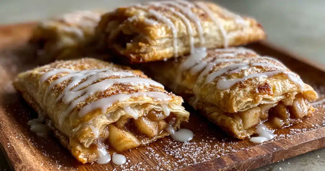 Home 12 Crispy Homemade Apple Brown Sugar Cinnamon Toaster Strudels You’ll Love