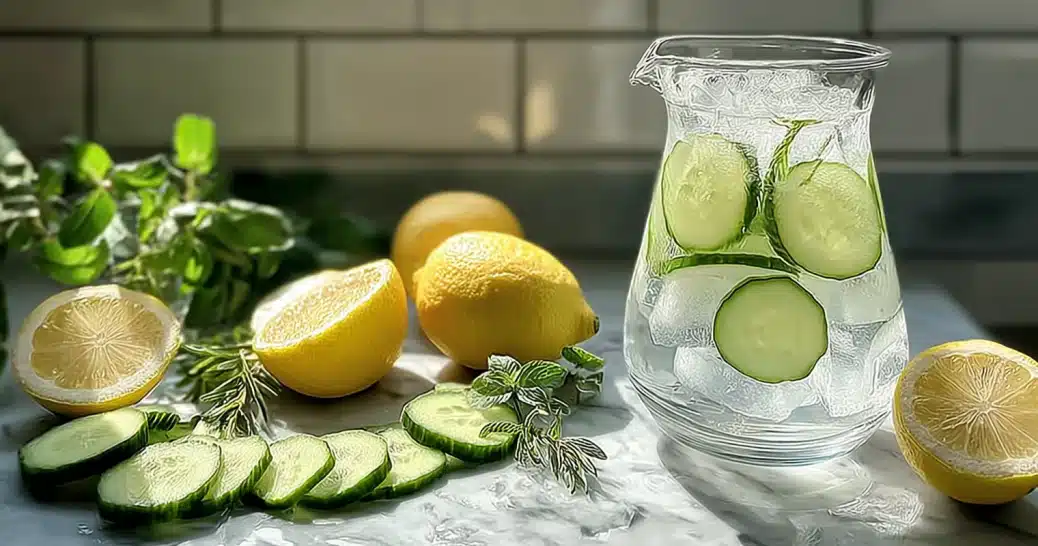 Ingredients for 7 second ice water hack recipe