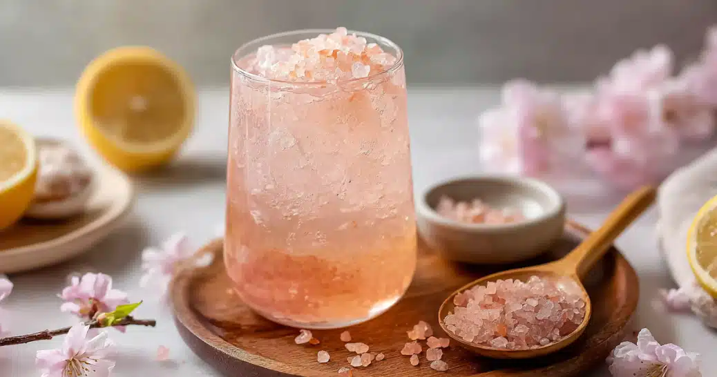 Japanese Pink Salt Recipe for Weight Loss: The Proven Morning Ritual for a Flat Belly 2 Japanese pink salt recipe for weight loss morning detox drink