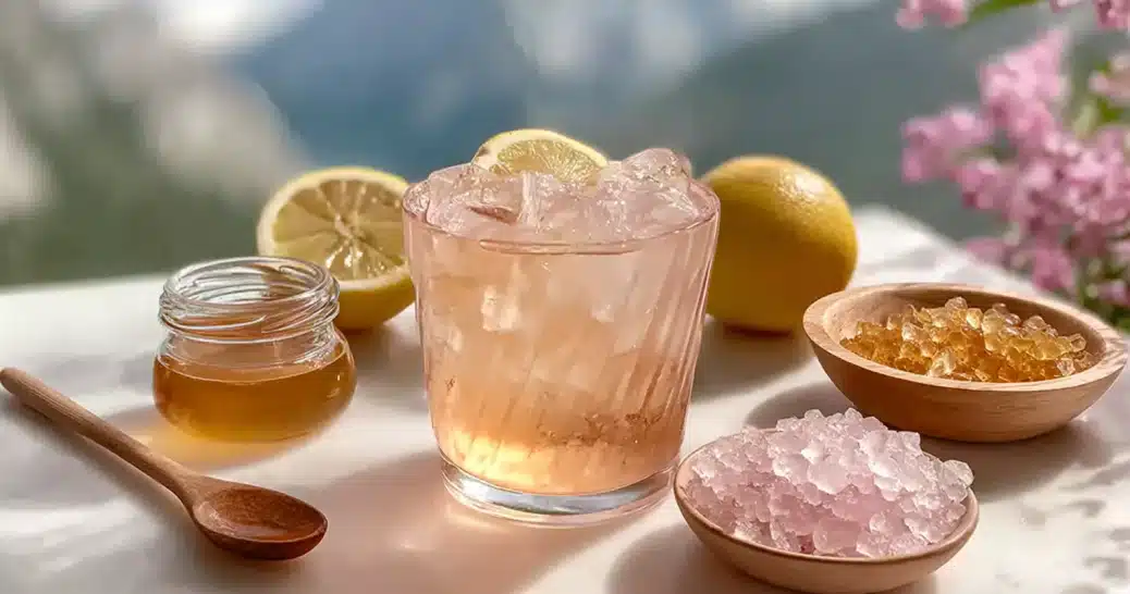 japanese-pink-salt-weight-loss-drink Japanese pink salt recipe for weight loss morning detox drink