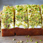 Lemon Pistachio Cake: The Best Zesty and Nutty Dessert Ever 5 Lemon pistachio cake freshly baked with lemons and pistachios