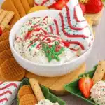 Little Debbie Christmas Tree Dip recipe holiday dessert