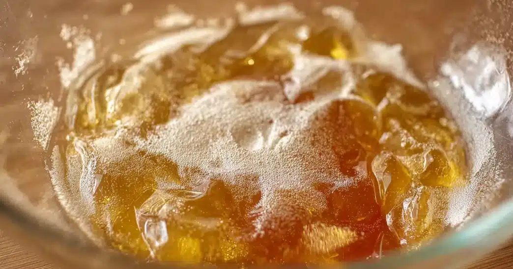 Mark Hyman Gelatin recipe preparation with powder dissolving in water