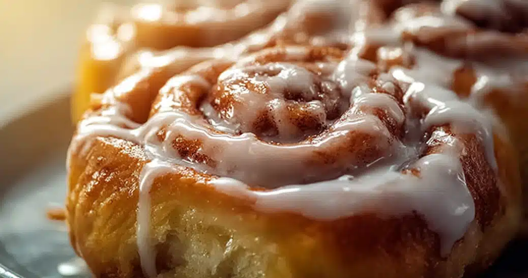National Cinnamon Roll Day recipes with cream cheese glaze
