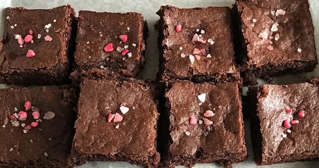 Pink Salt Brownies Recipe for the Most Irresistible Fudgy Dessert