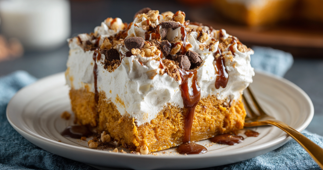 The Best Pumpkin Poke Cake Recipe for Fall