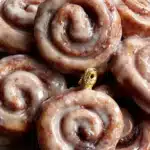 Sweet Potato Cinnamon Roll Donuts: The Best Fall Breakfast Ever 3 Sweet Potato Cinnamon Roll Donuts with Maple Cream Cheese Glaze