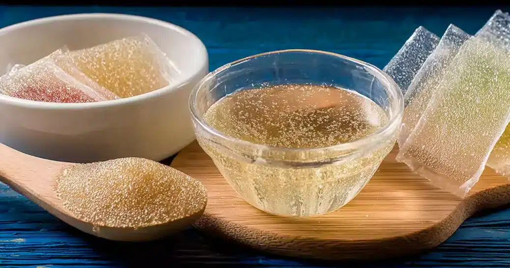 What is gelatin powder and sheets in kitchen setting