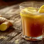 zepbound drink recipe with apple cider vinegar, lemon, and ginger