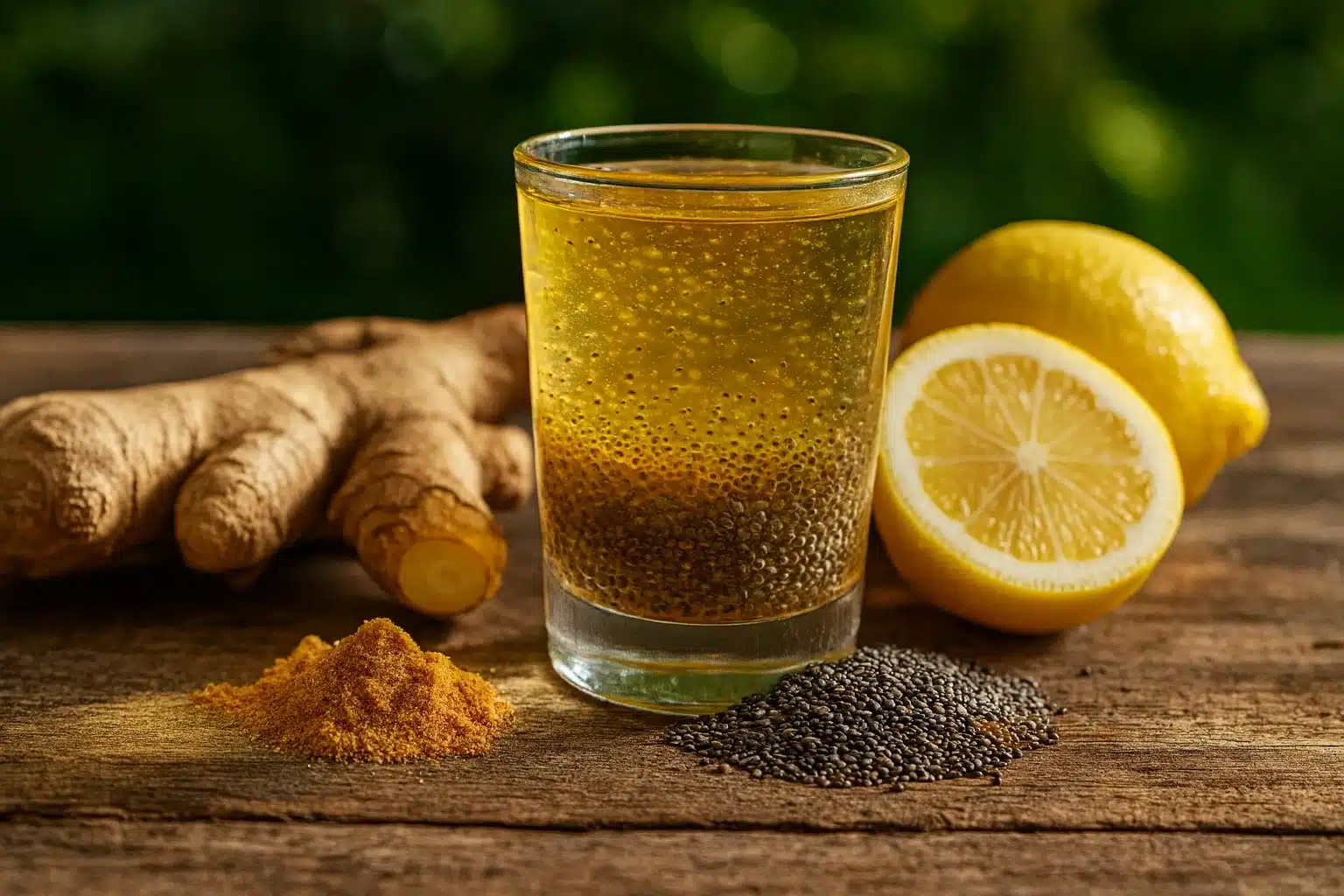 Zepbound Mocktail ingredients flat lay