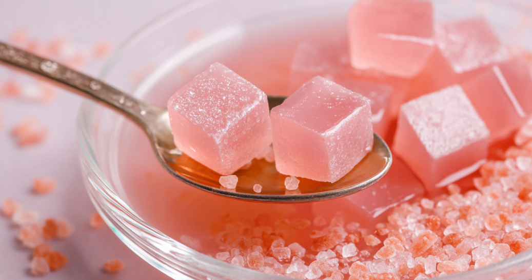 Bariatric jello recipe pink salt showing texture and hydration benefits