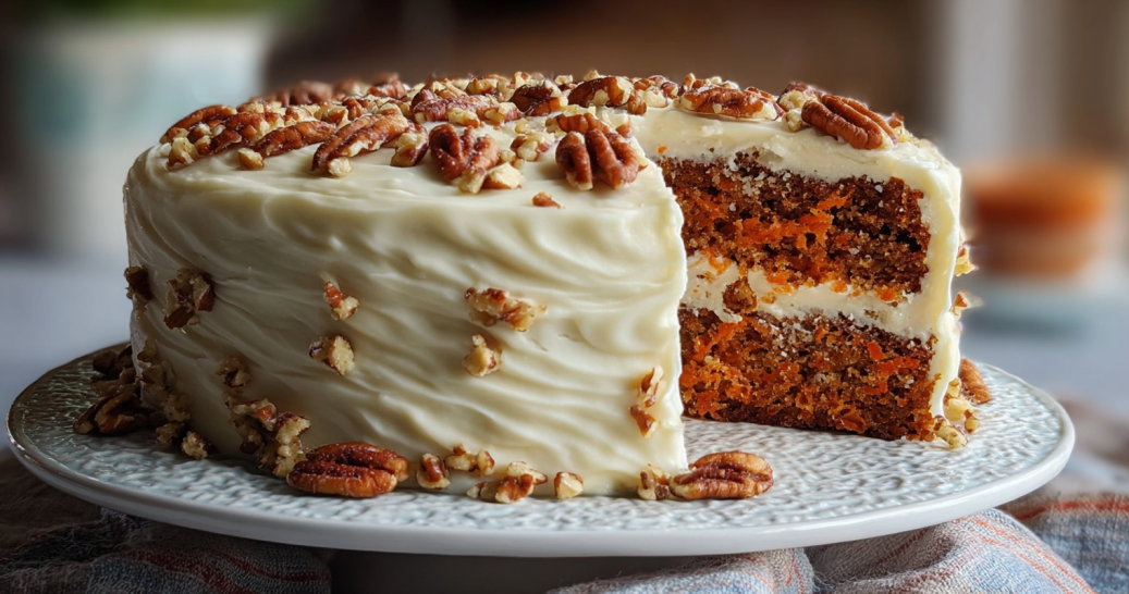 best carrot cake ever frosted whole cake