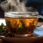 China Slim Tea cup close up for weight loss guide