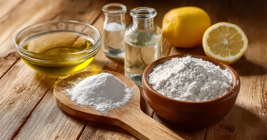 Ingredients for Dr Oz baking soda trick