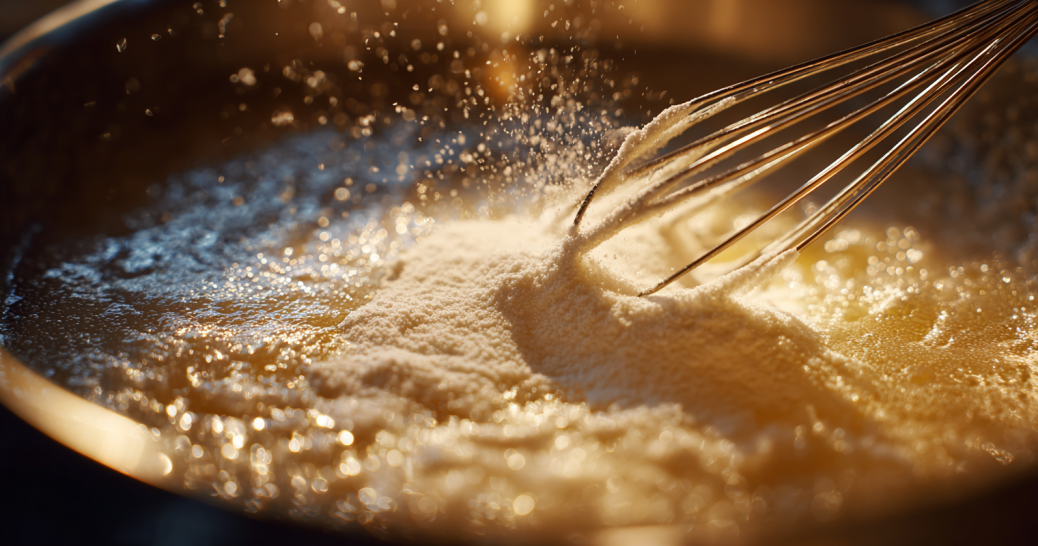 Mixing gelatin for the Mark Hyman jello recipe