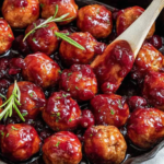 hanane0823 Cranberry Glazed Chicken Meatballs 0e64c476 7af3 4583 980b bfd595456b87