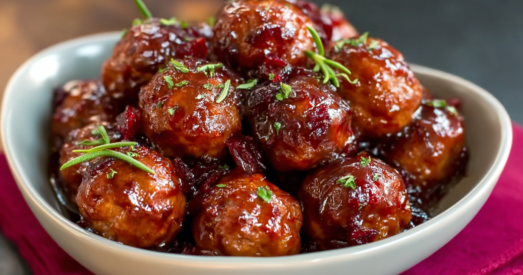 Crockpot Cranberry BBQ Meatballs: The Ultimate Party Appetizer