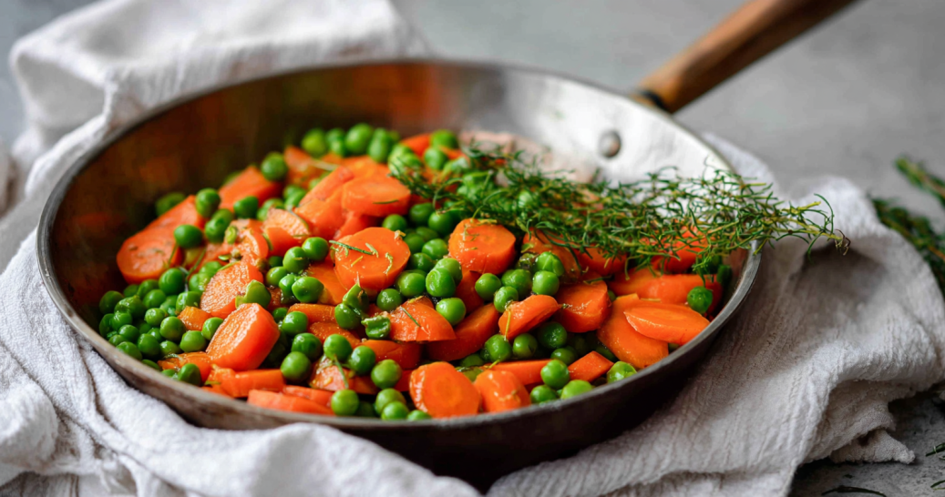Easy Holiday Peas & Carrots