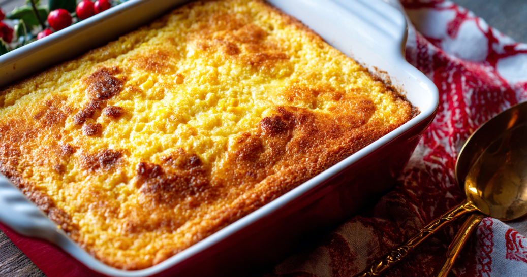 Holiday Baked Corn Pudding