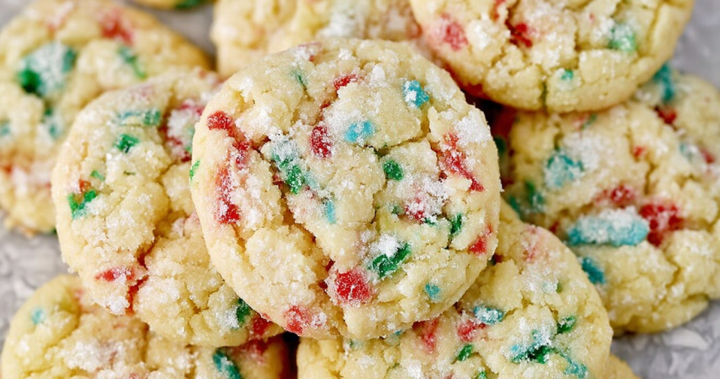 Christmas Gooey Butter Cookies