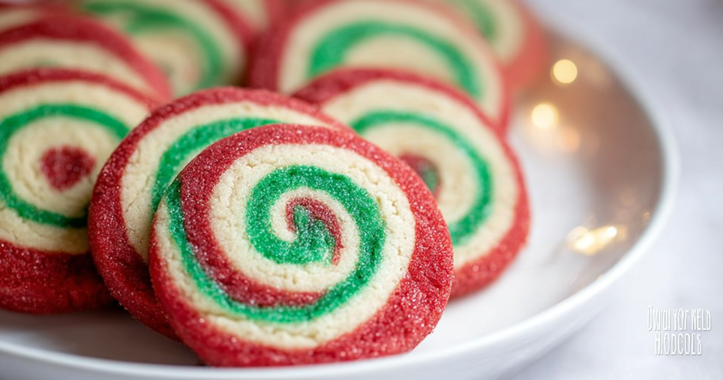 Christmas Pinwheel Cookies