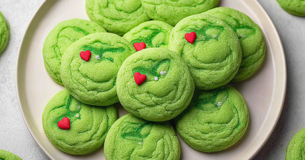 Grinch Sugar Cookies
