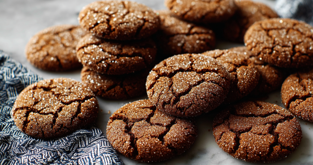 MOLASSES COOKIES