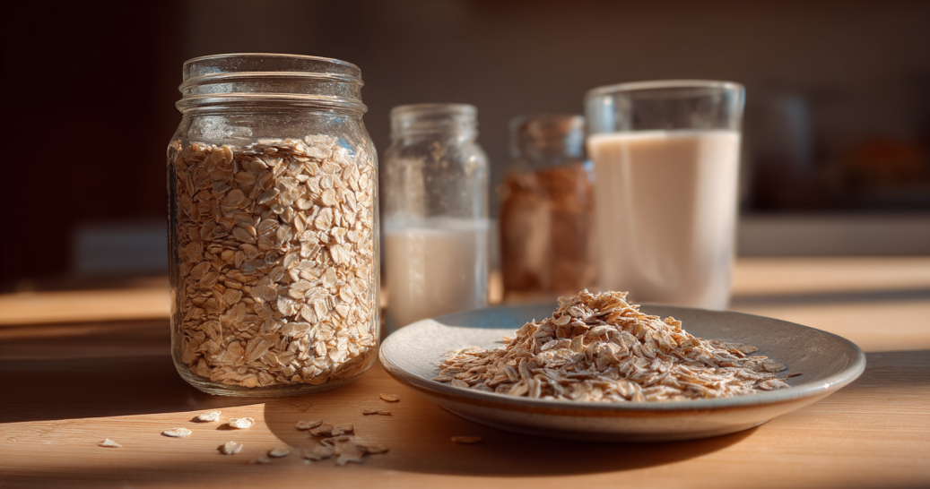 Ingredients for oat milk for weight loss recipe