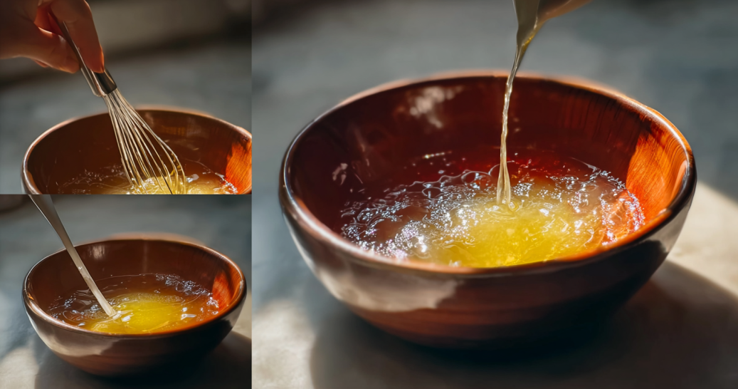 Preparing the ice and gelatin weight loss trick step by step