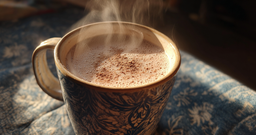 Warm cinnamon oat milk for weight loss recipe