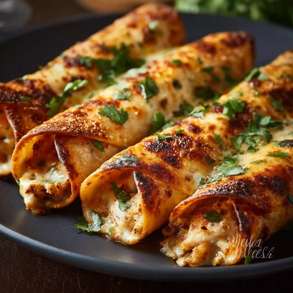 Crispy Chicken Taquitos